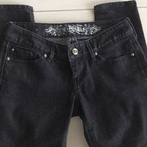 Express jean skinny legging - Black - 0 short